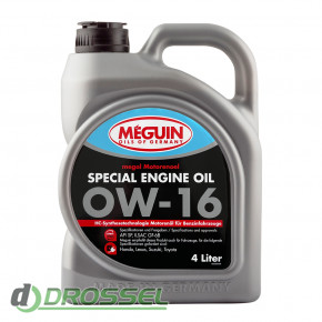 Meguin megol Motorenoel Special Engine Oil 0W-16