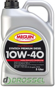 Meguin megol Motorenoel Syntech Premium Diesel 10w-40-5L