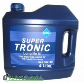 Моторное масло ARAL SuperTronic Longlife III SAE 5W-30-4