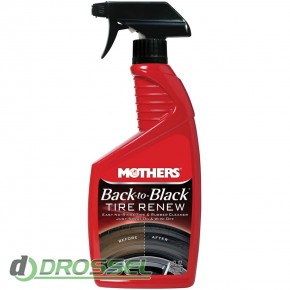 -  Mothers Back to Black Tire Renew-Clean