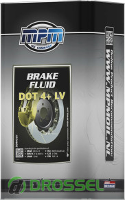 MPM Brake Fluid DOT 4+ Low Viscosity
