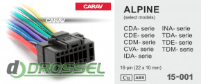  Carav 15-001    Alpine ( ISO)