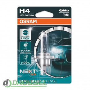Osram Cool Blue Intense Next Gen 64193 CBN 01B +100% (H4)