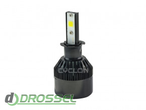 LED  Cyclone H3 6000K 3200Lm type 12