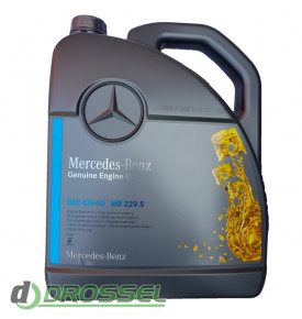 Mercedes-Benz Engine Oil 5w-40 (229.5) 0009898301BRD6-1