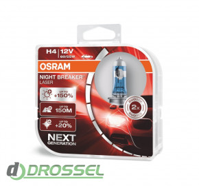 Osram 64193 NL Duobox +150% (H4)