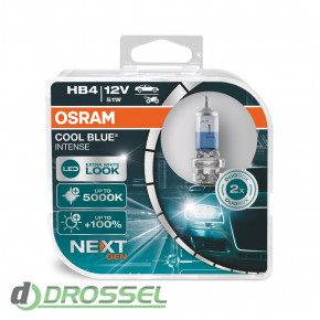 Osram Cool Blue Intense Next Gen 9006 CBN HCB Duobox +100% (HB4)