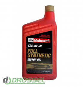 Ford Motorcraft Full Synthetic 5w-50 (XO-5W50-QGT)