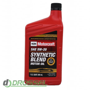 Ford Motorcraft Synthetic Blend Motor Oil 5w-20_2
