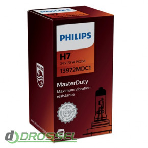 Philips MasterDuty 13972MDC1 24V (H7)
