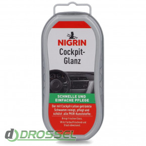 Nigrin Cockpit-Glanz Silikonschwamm