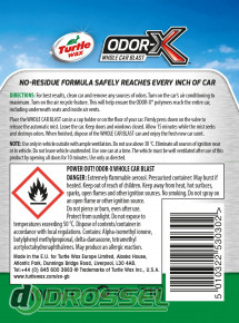  Turtle Wax Odor-X Whole Car Blast 53030-5