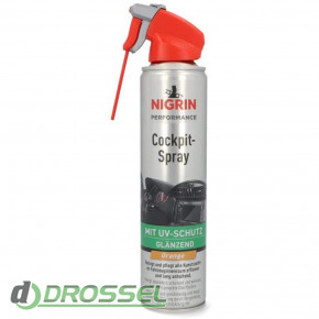 Защитный полироль для пластика Nigrin Performance Cockpit-Spray