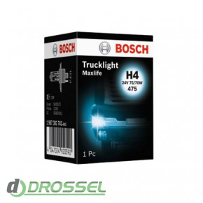   Bosch Trucklight Maxlife 1987302742 24V (H4)