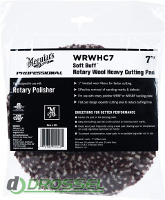   Meguiar's WRWHC7 Rotary Wool Heavy Cutting Pad-4