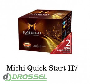  Michi Quick Start 35 H7 (5000K) Xenon