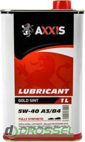 AXXIS Gold Sint 5W-40 A3-2