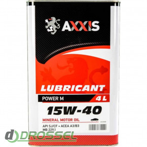 AXXIS Power M 15W-40-1
