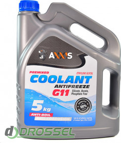 AXXIS Coolant Antifreeze Blue G11-2