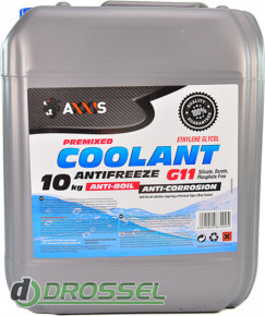 AXXIS Coolant Antifreeze Blue G11-6