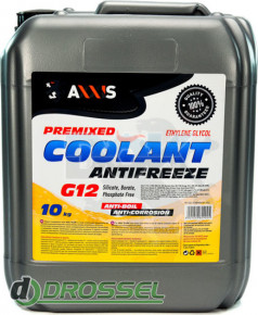 AXXIS Coolant Antifreeze Yellow G12-6