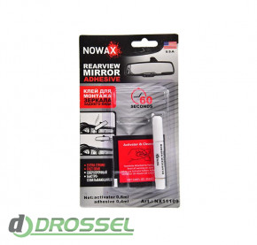 Nowax Rearview Mirror Adhesive NX11109
