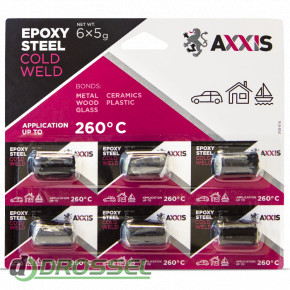 AXXIS Cold Weld Epoxy Steel-4