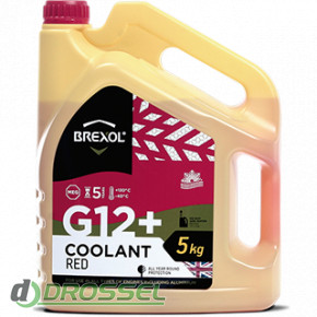 Brexol Antifreeze G12+ Red Coolant-1