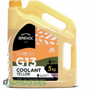 Brexol Antifreeze G13 Yellow Coolant -1