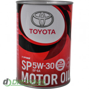oyota Motor Oil 5W-30 SP / GF-6A 0888013705 (0888013706)-2