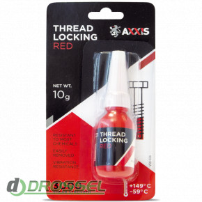 AXXIS Thread Locking Red,-2