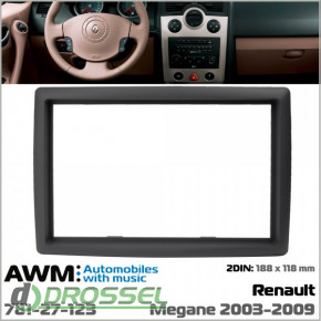   AWM 781-27-123  Renault Megane 2 (2003-2009)
