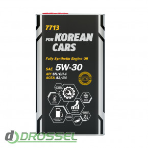   Mannol 7713 for Korean Cars 5W-30