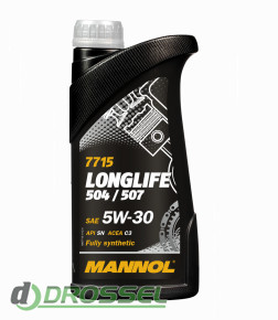   Mannol 7715 Longlife 504 / 507 5W-30