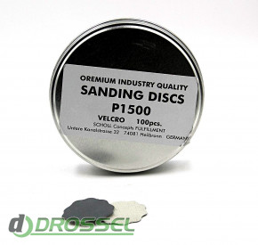 Scholl Concepts Velcro Sanding Paper P1500 / P2000 / P2500-4