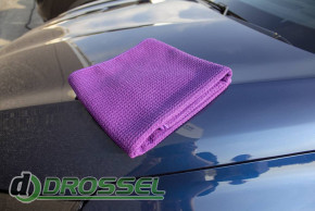  DeWitte Waffled Cloth Microfiber Towel Violet-2