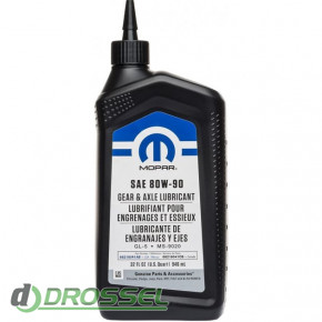 Mopar Gear Oil 80W-90 GL-5 (68218041AB) 946