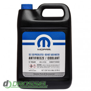Mopar Antifreeze Coolant Orange MS-9769 (68051212AC) 3,78