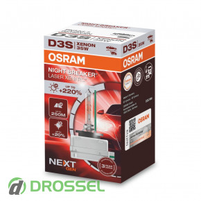   Osram D3S Xenarc Night Breaker Laser Next Gen 6
