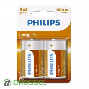  Philips R20 LongLife (R20L2B/10)