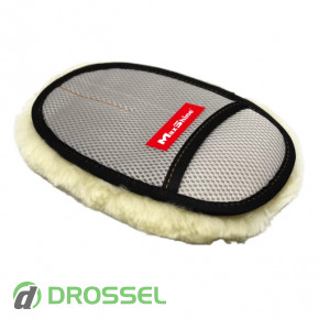 MaxShine Premium Sheepskin Wool Mitt