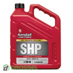 Kendall SHP Diesel Full with Liquid Titanium 5W-40 (3,785)