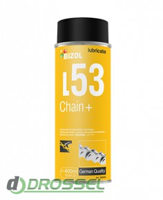 Смазка-спрей для цепей Bizol Chain+ L53 (400ml)