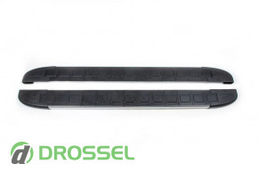 brr024 dur173 Боковые пороги подножки Kia Sportage 3 SL Hyundai