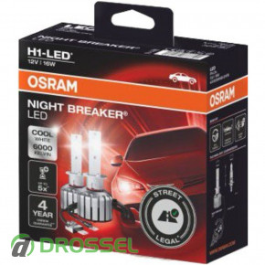   Osram Night Breaker LED 64150DWNB (H1)