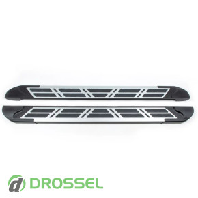 Боковые пороги (подножки) Erkul Sunrise brr323+snr203