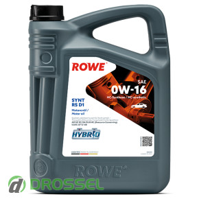   Rowe Hightec Synt RS D1 0W-16
