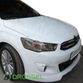 1518 510 Накладка на передний бампер Citroen C -Elysee