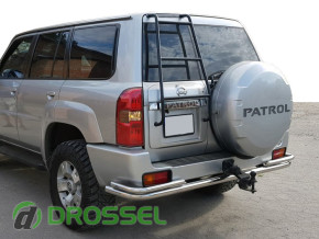dd71886 Задняя дуга AK005 3 для Nissan Patrol 5 Y61