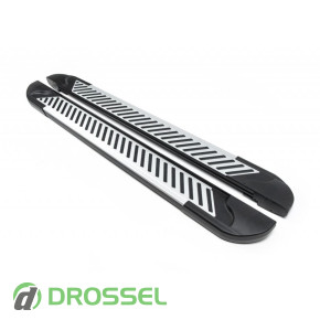 brr675 lin173 Боковые пороги подножки Kia Sportage 5 NQ5